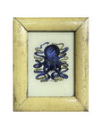 Hand Painted Indian Glass Art - Octopus - Mini