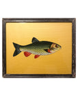 Golden Fish - Medium Glass Painting