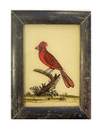 Red Cardinal - Mini Glass Painting