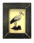 Stork - Mini Glass Painting