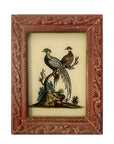 Two Pheasants - Mini Glass Painting