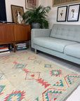 Contemporary Afghan Kilim | Modern Wool Rug