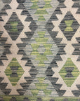 Handwoven Wool Afghan Kilim - 85683