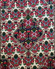 Handwoven Wool Persian Senneh Kilim