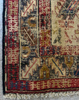 Vintage Persian Sumak Kilim