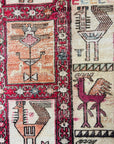 Vintage Kilim - Silk/Pure Wool Shatisavan Persia
