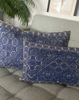 Intricate Embroidered Cushion Cover - Small Rectangular