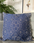 Intricate Embroidered Cushion Cover - Square