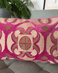 Velvet Rectangular Cushion Cover - Deep Pink
