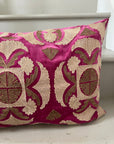 Velvet Rectangular Cushion Cover - Deep Pink