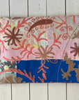 Vintage Hand Stitched Kantha Sozani Throw - Patchwork
