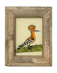 Hoopoe - Mini Glass Painting