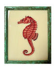 Seahorse - Medium Glass Painting