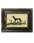 Dog - Small Glass Painting