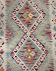 Handwoven Wool Afghan Kilim Small - No 2S