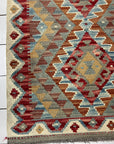 Handwoven Wool Afghan Kilim Small - No 3S