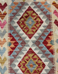 Handwoven Wool Afghan Kilim Small - No 5S