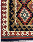 Handwoven Wool Afghan Kilim - 62967