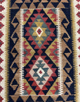 Handwoven Wool Afghan Kilim - 62967