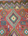 Handwoven Wool Afghan Kilim - 88296