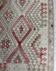 Handwoven Wool Afghan Kilim - 83352