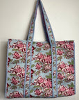 Printed Tote Bag - Rambling Floral Print