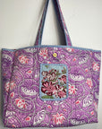 Printed Tote Bag - Rambling Floral Print