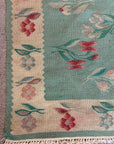 Romanian Wool Floral Kilim