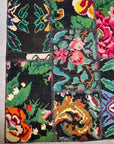 Moldavian Floral Patchwork Kilim