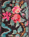 Moldavian Floral Patchwork Kilim