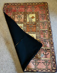 Vintage Persian Silk Sumac Cushion Cover