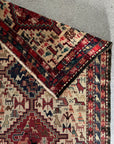Persian/Afghan Handwoven Wool Sumac Kilim With Horse and Animal Motifs