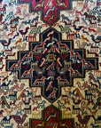 Persian Animal Motif Kilim - Sumac Technique