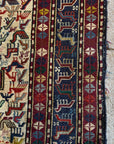 Persian Animal Motif Kilim - Sumac Technique