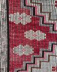 Anatolian Cicim Wool Kilim - Red and Sage Medallions