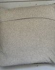 Embroidered Cushion Cover - Caramel