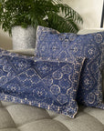 Intricate embroidered cushion cover - Large Rectangular