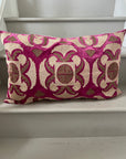 Velvet Rectangular Cushion Cover - Deep Pink