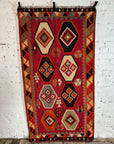 Persian Qashqa'i Lozenge Kilim