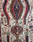 Persian Vintage Kilim With Animal Motifs