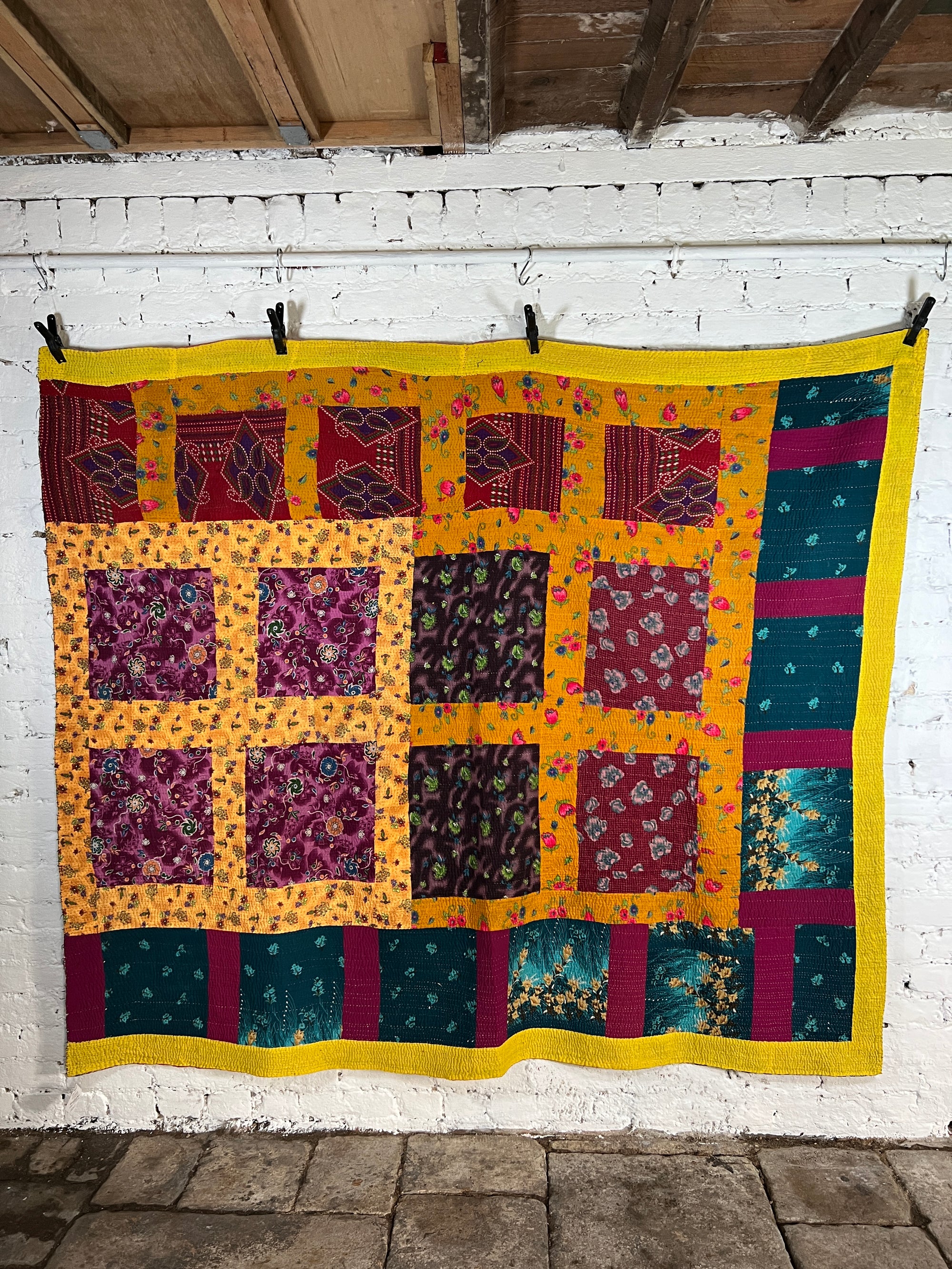 Vintage Ralli Quilt - Patchwork