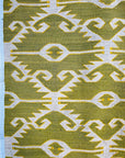 Contemporary Afghan Kilim - Chartreuse