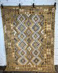 Contemporary Afghan Kilim - Ochre/Grey/Neutral