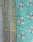 Vintage Handstitched Kantha Throw