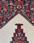 Vintage Persian Senneh Kilim