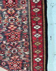 Vintage Persian Senneh Kilim