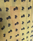 Handstitched Vintage Kantha Throw - Bright Lime