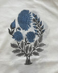 Hand Block Printed Bed Throw with Pillowcases / King Size