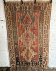 Pale Vintage Anatolian Kilim