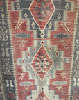 Pale Vintage Anatolian Kilim